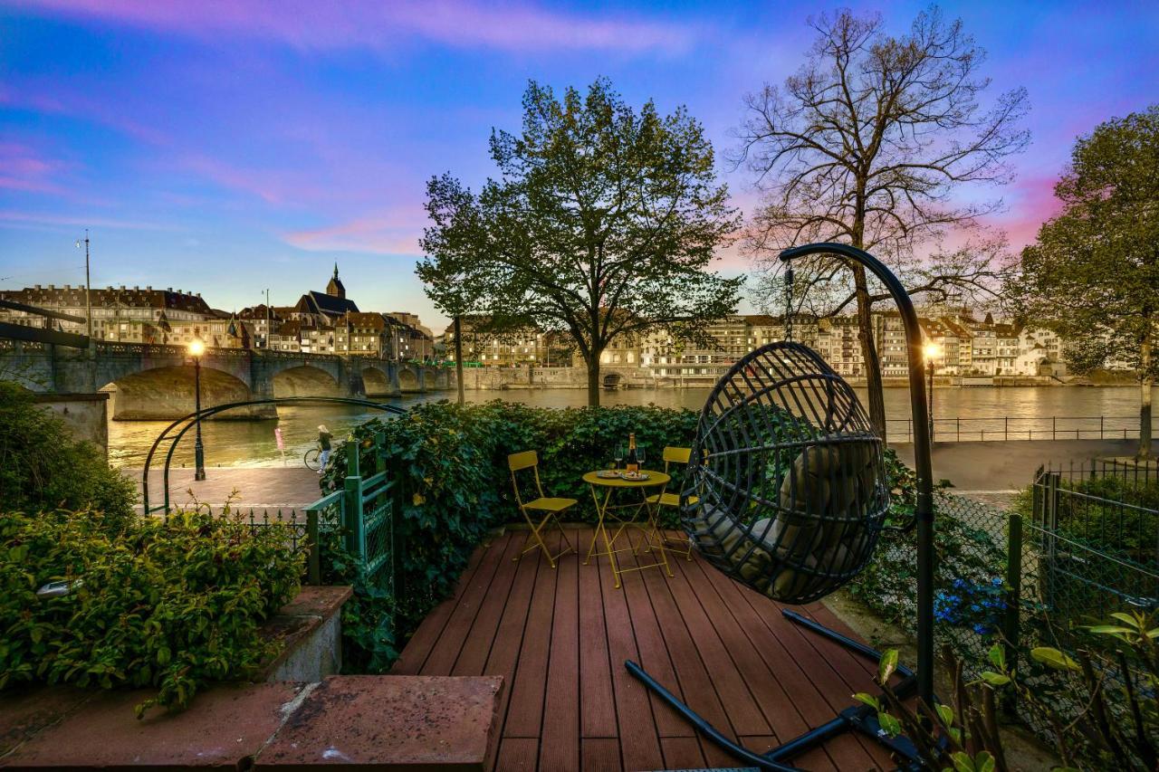 True - Zentral I Terrasse Mit Rheinblick Basel
