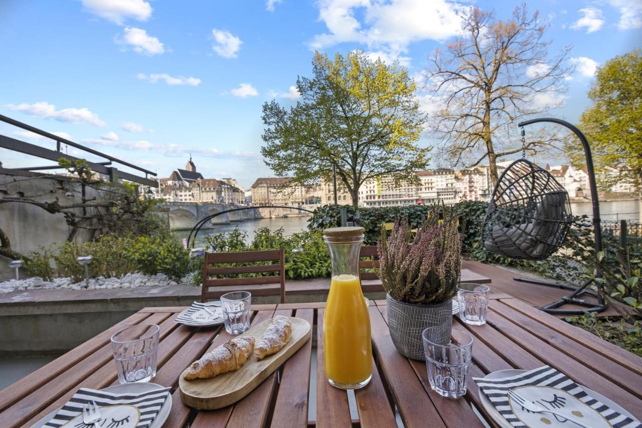 Apartment True - Zentral I Terrasse Mit Rheinblick Basel