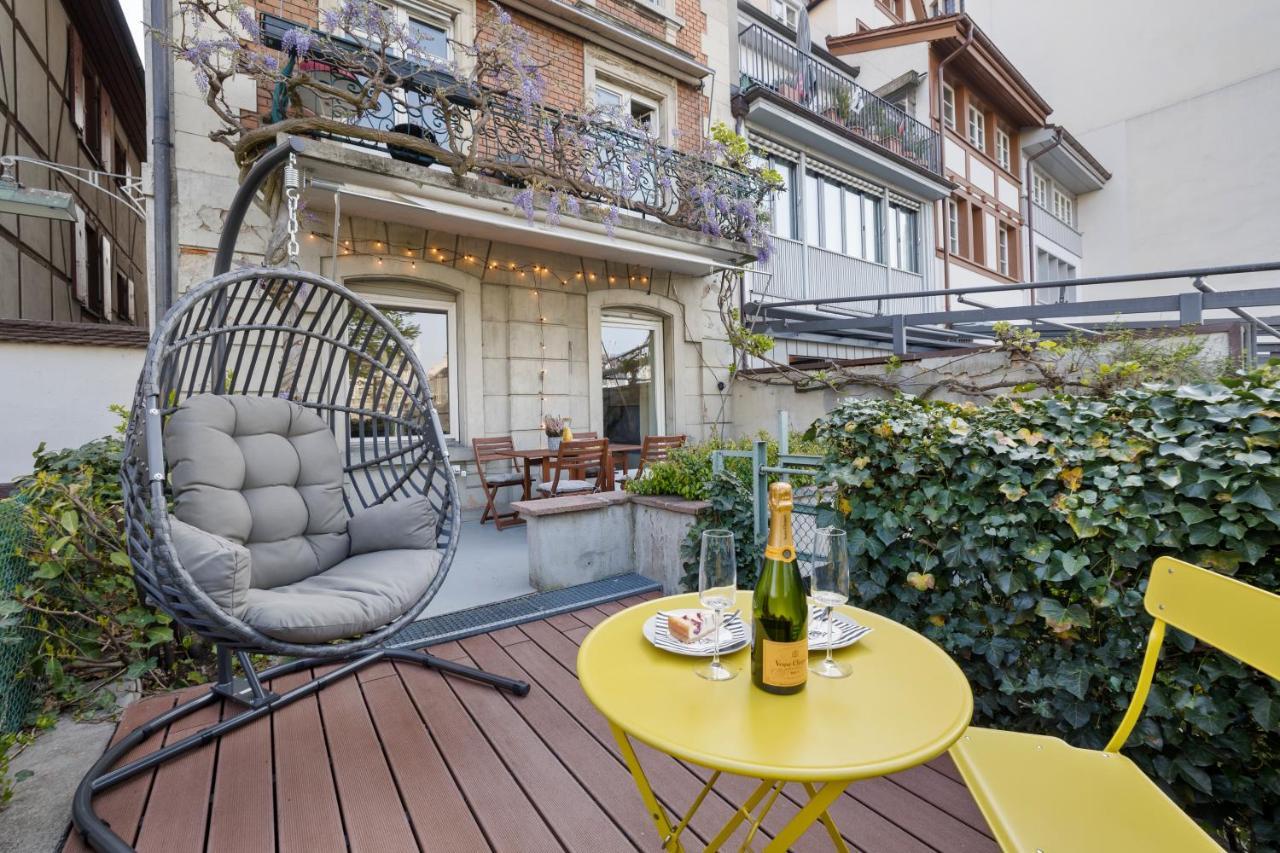 True - Zentral I Terrasse Mit Rheinblick Apartment *