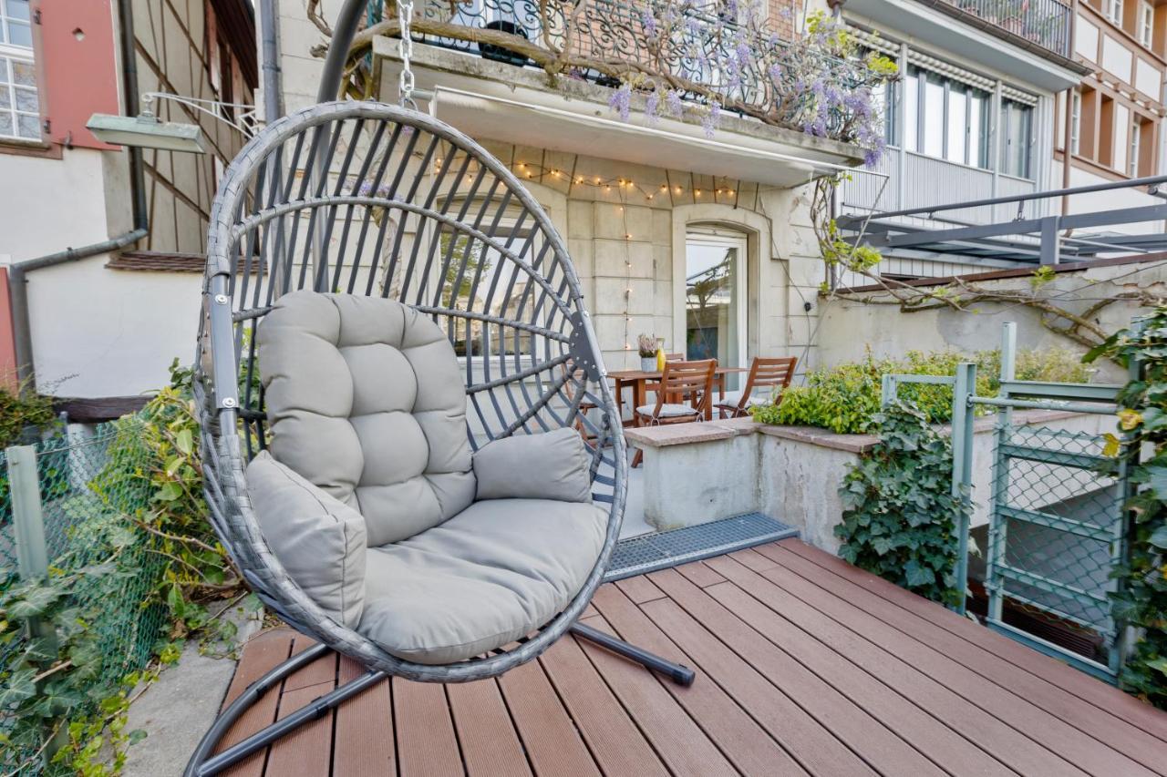 True - Zentral I Terrasse Mit Rheinblick Apartment *