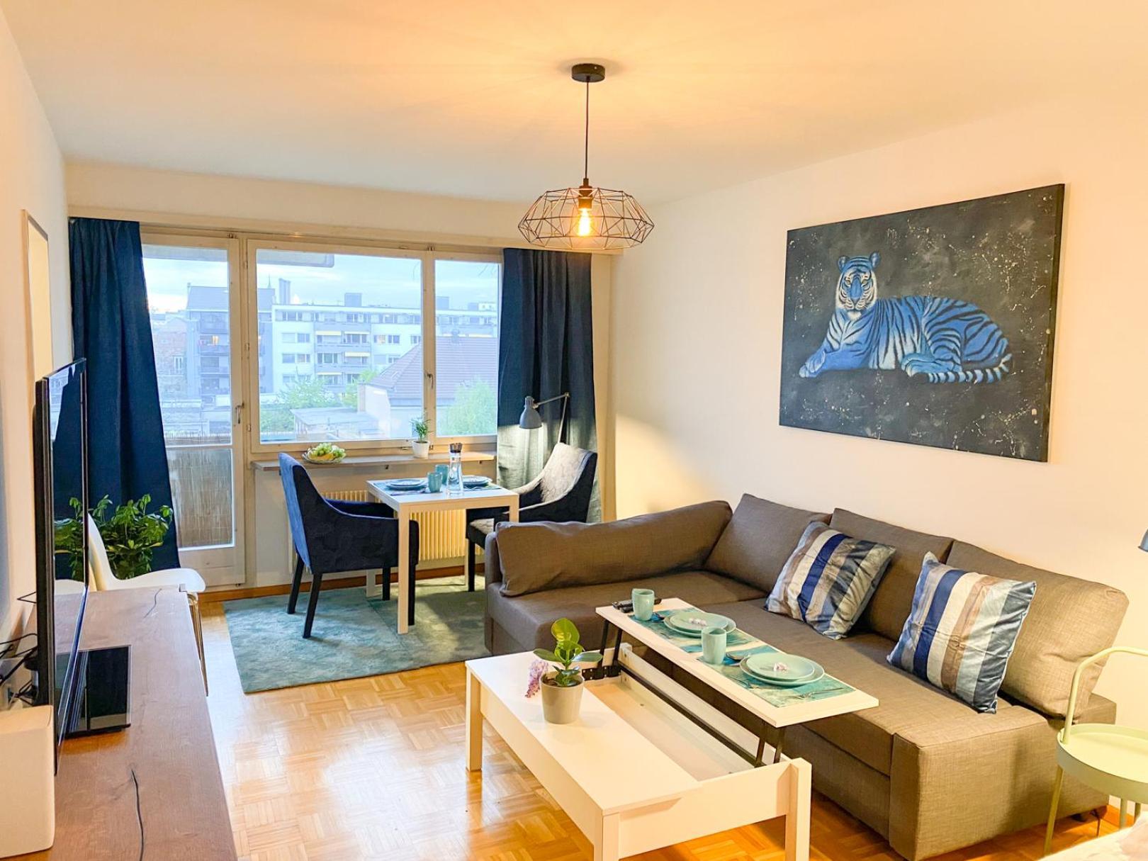 Apartment Special Blue Tiger Basel, Messe Kleinbasel 10-star Basel