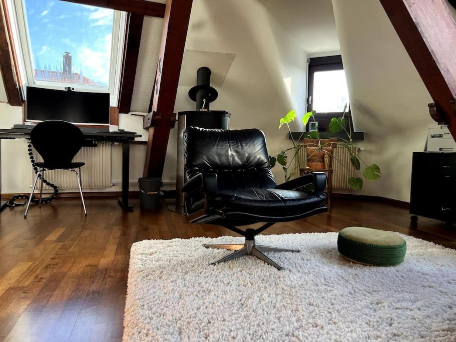 Penthouse In Center With Free Baselcard Apartment