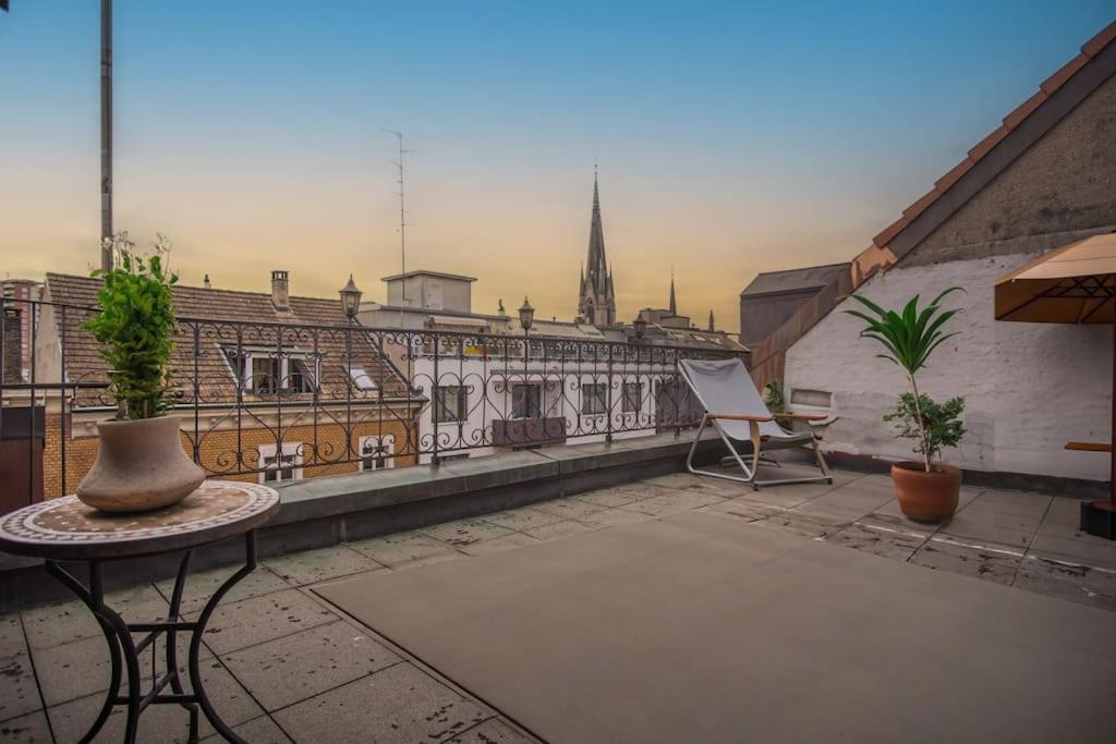 Apartment Penthouse In Center With Free Baselcard Basel