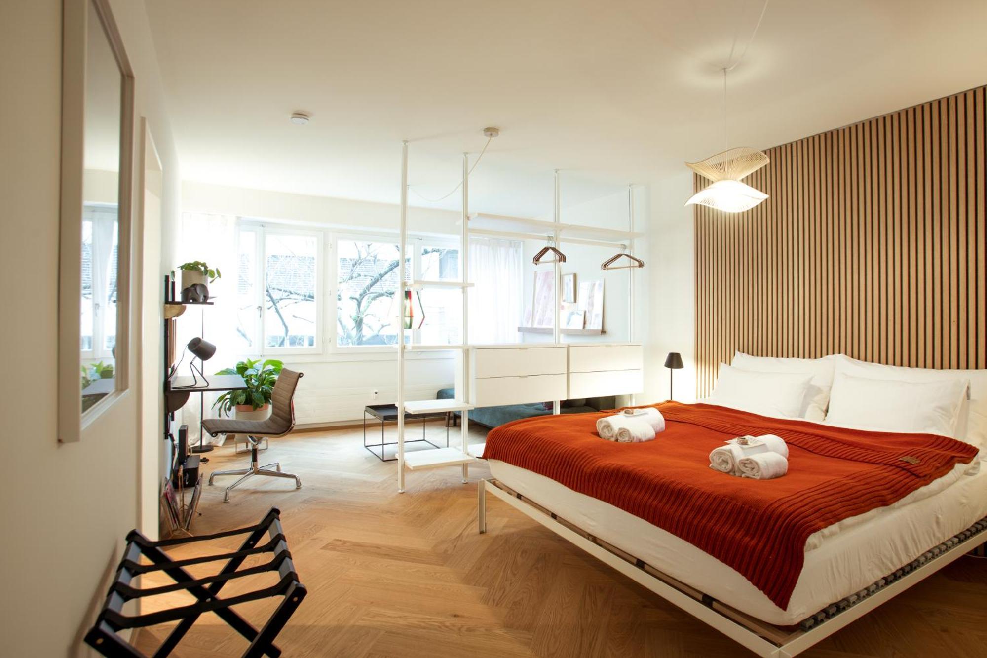 Apartment Boutique Im Trendigen Quartier Am Rhein *