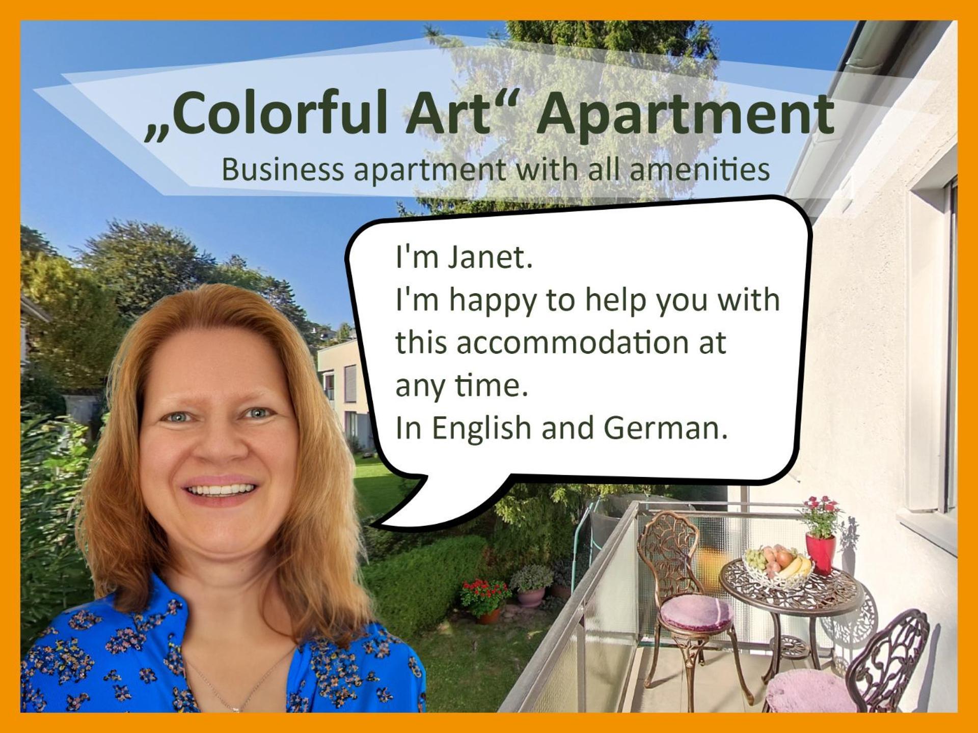 Apartment Amabello Colorful Art; 15-20 Min Von Basel, Bahnhof, Flughafen Basel