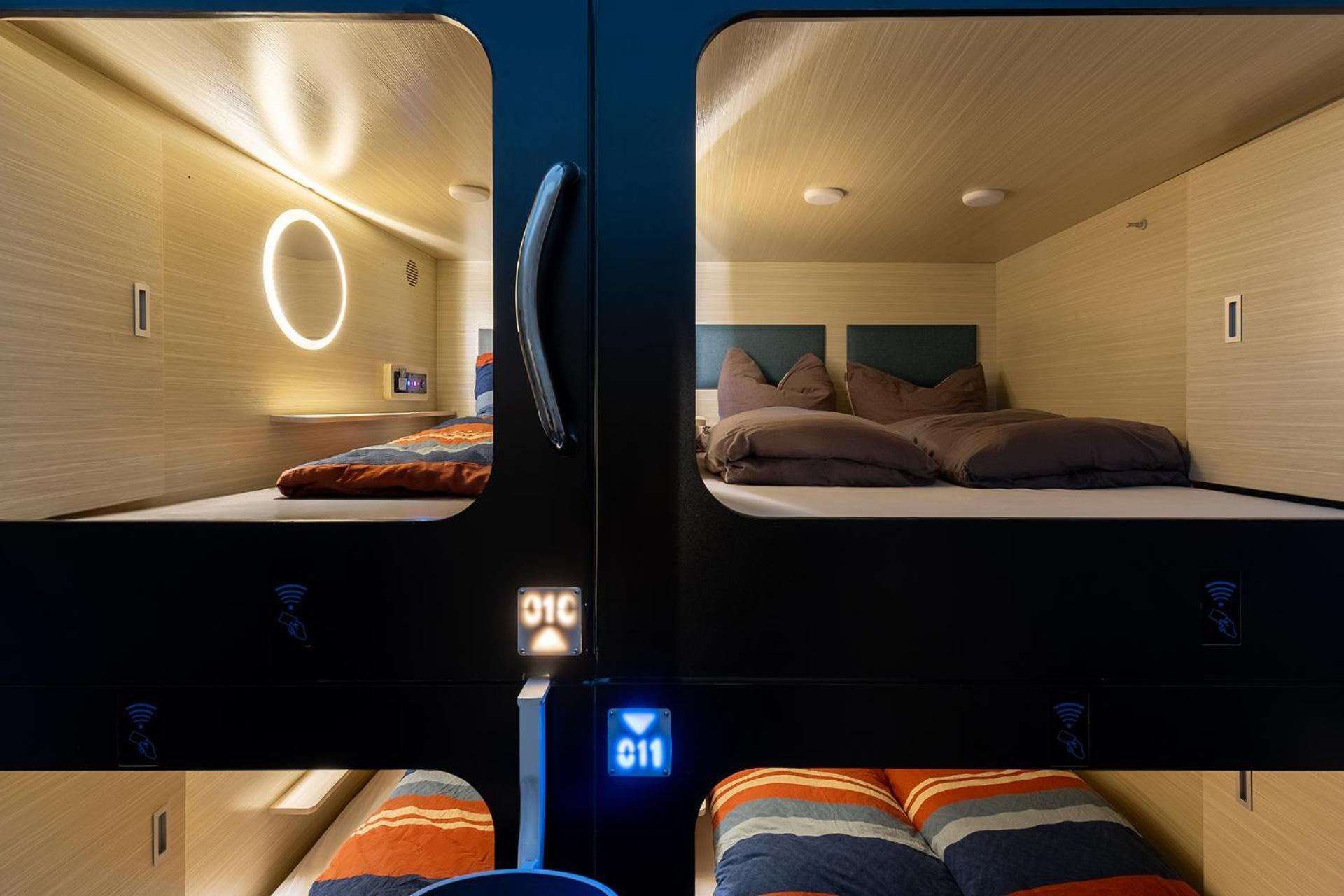 Capsule hotel Mue Cubes - Capsule Basel