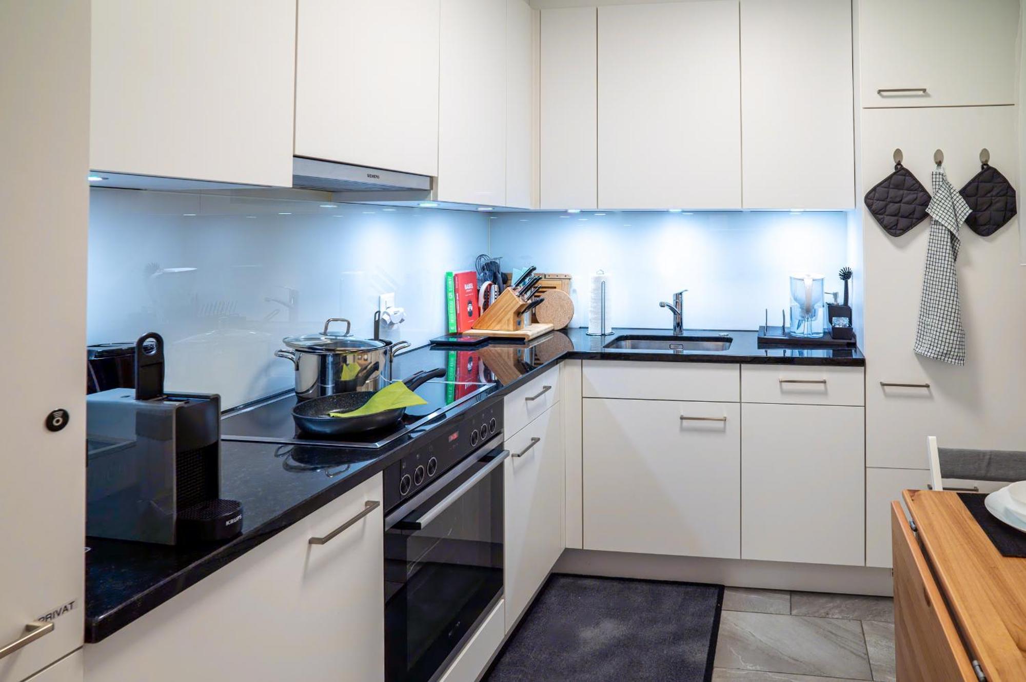 Apartment Expo-basel-ch Apt, Amazon Prime Video, Wifi, Coffee & Tee, Popcorn, Kitchen Basel