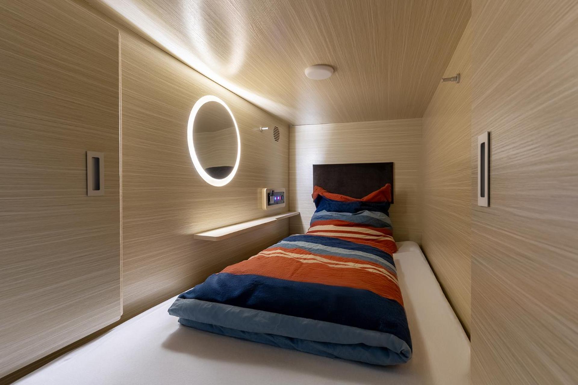 Capsule hotel Mue Cubes - Capsule