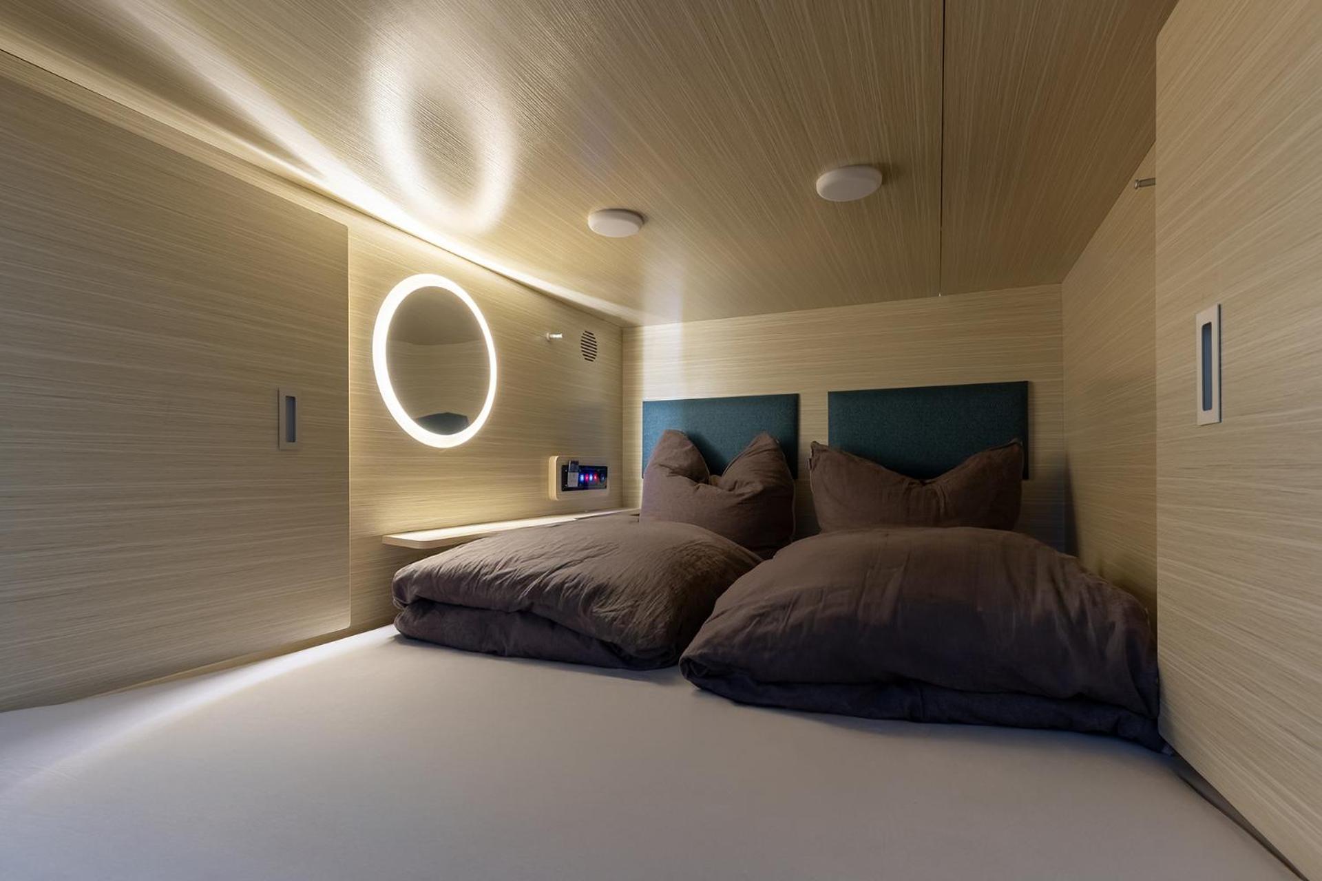 Capsule hotel Mue Cubes - Capsule