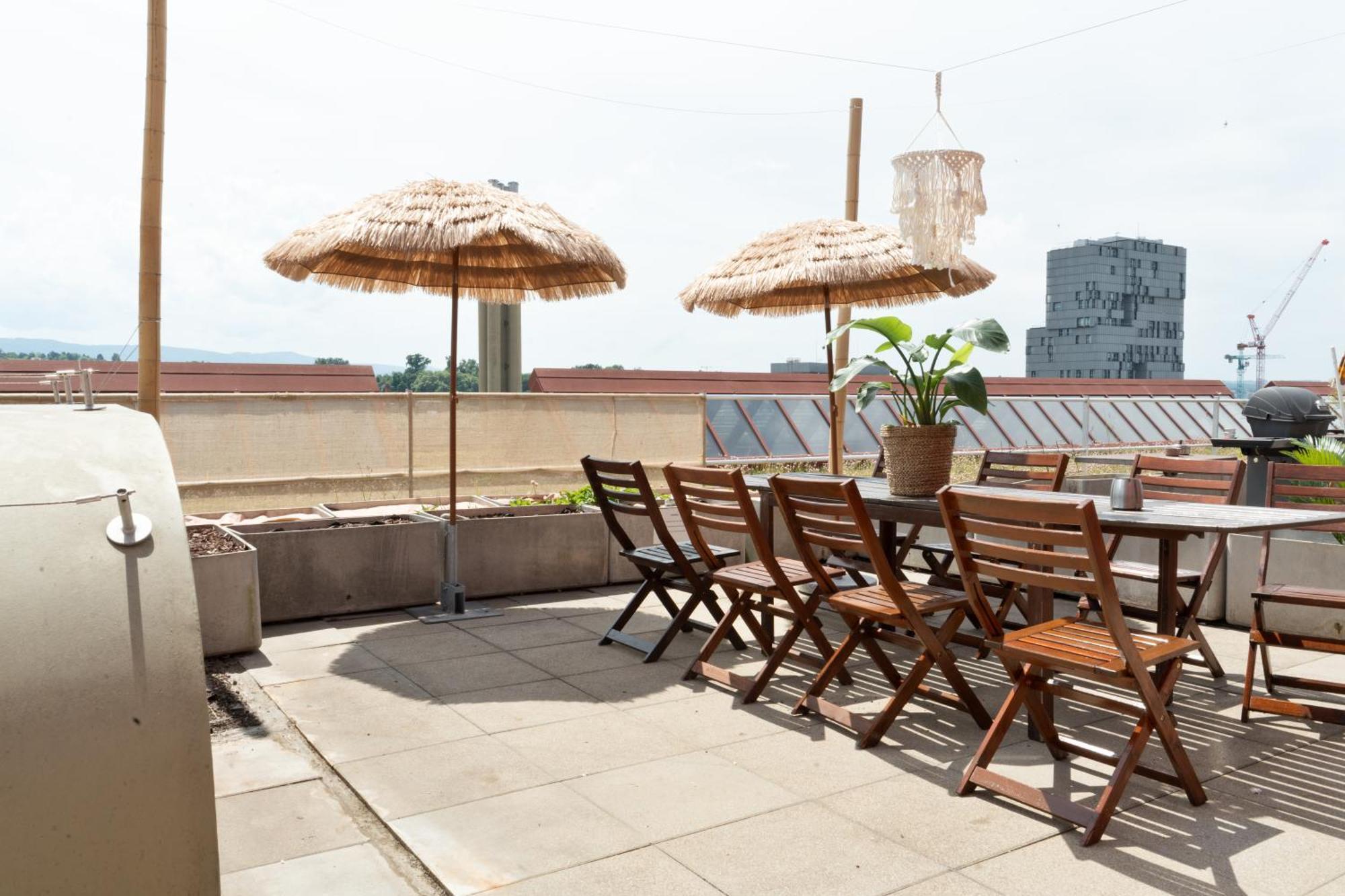 Penthouse Rooftop Loft, 190sq, Panorama View, 1min To Main Station- 5min To Apartamento *