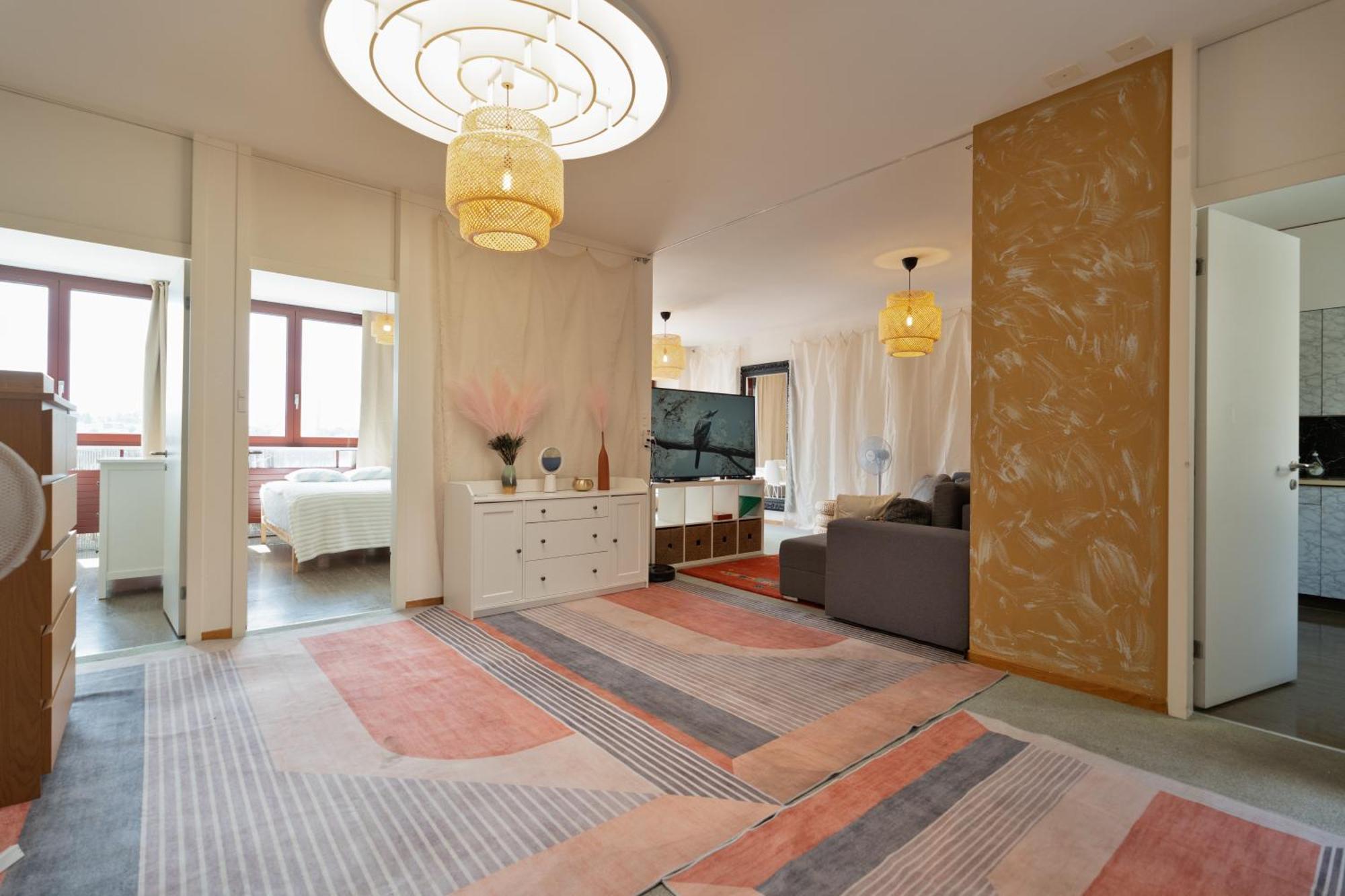 Penthouse Rooftop Loft, 190sq, Panorama View, 1min To Main Station- 5min To Apartamento